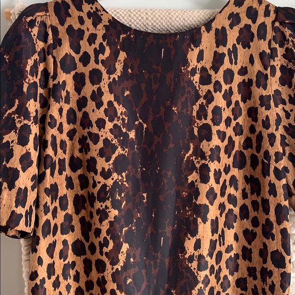 Animal print mini dress. - Picture 3 of 5